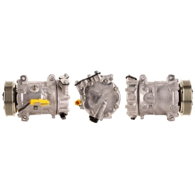 Immagine di LUCAS ACP468 Compressore Aria Condizionata PAG 46 R134a con guarnizioni PEUGEOT: 3008 I, 5008 508 I SW, CITROËN: C4 Grand Picasso, Picasso 1