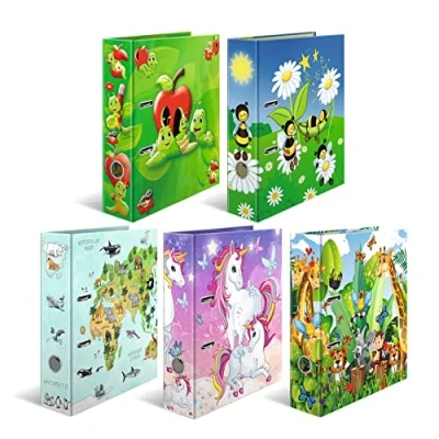 Immagine di Herma, Raccoglitore, Assortimento Cartella Motivo A4 Asilo Animali 10 pz. (A4, 70 mm, 10 x)