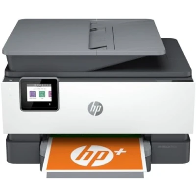 Immagine di HP OfficeJet Pro 9012e 22A55B, Stampante Multifunzione a Getto d&#039;Inchiostro A4 Colori, Fronte e Retro Automatico, 22 ppm, Wi Fi, Smart, 6 Mesi di Inchiostro Instant Ink Inclusi con HP+, Nera