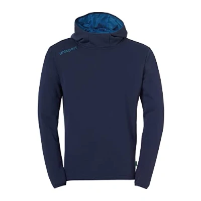 Immagine di uhlsport Fussball Essential Felpa con cappuccio, Uomo, Taglia: 4XL, Blau