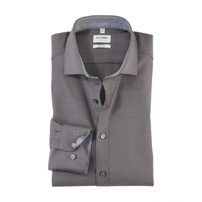 Immagine di Olymp Uomo Camicia Business a Maniche Lunghe Level Five,Body Fit,Royal Kent,Anthrazit 67,37
