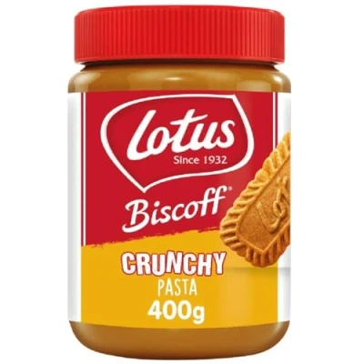 Immagine di Diffusione di pan zenzero Lotus The Original Speculoos Crunchy Paste Peso totale 400 grammi