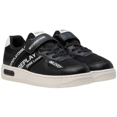 Immagine di Replay Epic Jr 4, Scarpe da Ginnastica, 008 Bianco e Nero, 31 EU