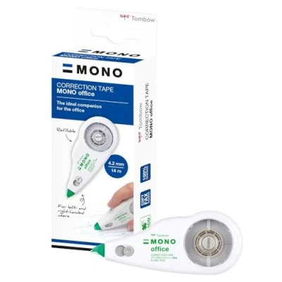 Immagine di Tombow Correttore cxe4 CT Roller mittiges abrollen 4,2 mm x 14 m ricaricabile, scatola di cartone