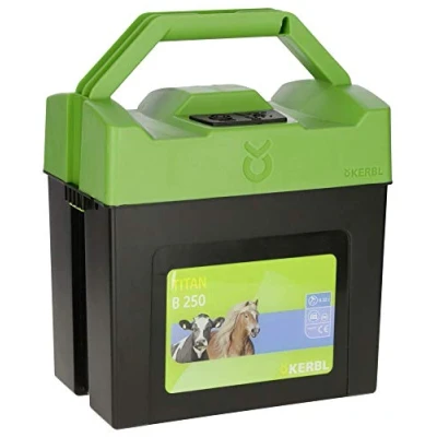 Immagine di Kerbl dispositivo per recinzioni a batteria Titan B 250, recinzione, 9 V