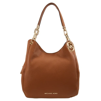 Immagine di Michael Kors Lillie Chain Totesmall Borsa a mano, Donna, Taglia: One Size, Cognac