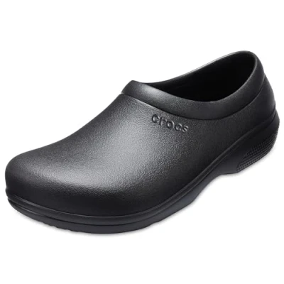 Immagine di Crocs On The Clock Work Slipon, Mocassini Unisex Bambini E Ragazzi, Nero, 38 39 EU