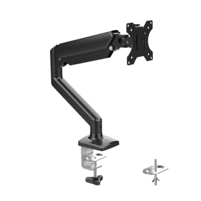 Immagine di GRIFEMA GB2003 1 Supporto per monitor a molla gas schermo di computer da 13 32 pollici, altezza regolabile, VESA 75x75/100x100, peso 2 9 kg, nero