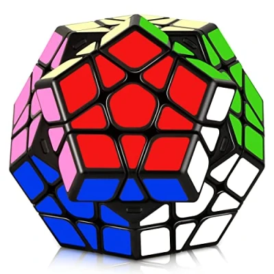 Immagine di JOPHEK Megaminx Cube, Pentagonale Speed Cube 3x3x3 Magic Dodecahedron Cubo Magico, Magico Puzzle Giocattolo Brain Teaser Toy