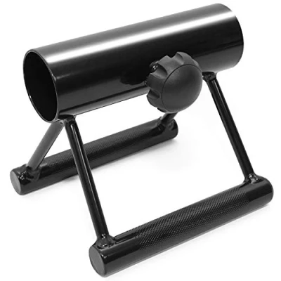 Immagine di Yes4All FLKJ Deluxe T Bar Row Platform Manico a zigrinatura landmine attachment Piattaforma girevole 360 e facile da installare Adatto per barre olimpiche standard 2,5 cm 5