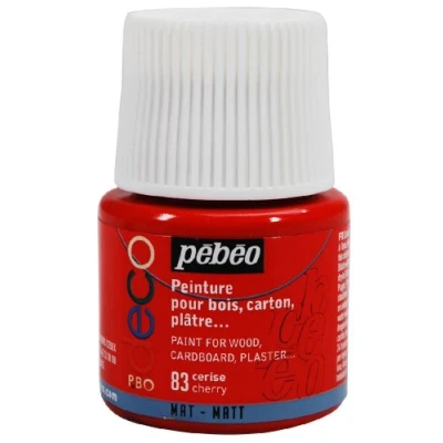 Immagine di 204083 Pebeo Deco Matt Acrilico Cherry 45 ml 1 flacone