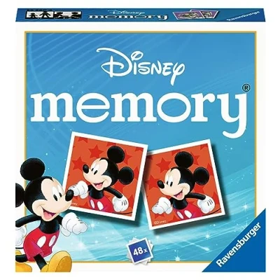 Immagine di Ravensburger Disney Mini Memory Matching Picture Snap Pairs Game for Kids Age 3 Years Up