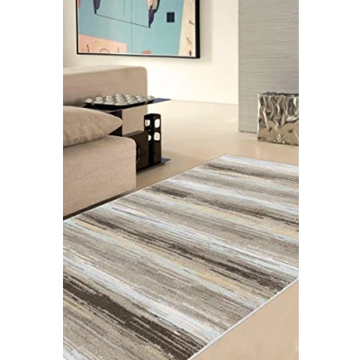 Immagine di ABC Soave Stripe Tappeto, Multicolore, 190 x 133 cm