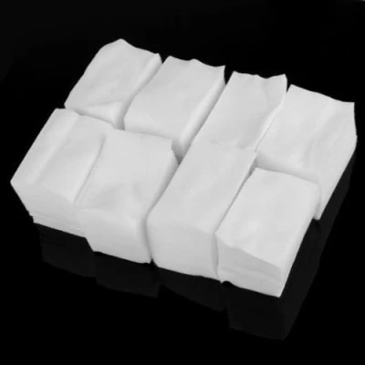 Immagine di Vishine Salviettine per smalto unghie, 900 pezzi, acrilico, fazzolettini in cellulosa di cotone la rimozione gel, non formano pelucchi
