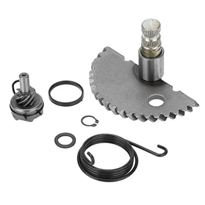 Immagine di Aigend Kick Start Set Ensemble de pignon renvoi d&#039;arbre démarrage en aluminium pour cyclomoteur GY6 50CC 80CC 139QMB
