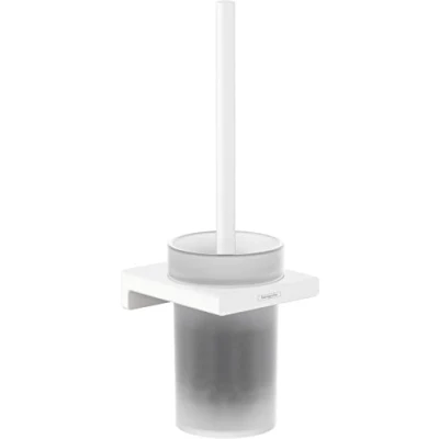 Immagine di hansgrohe AddStoris Porta spazzola WC a parete, bianco opaco, 41752700