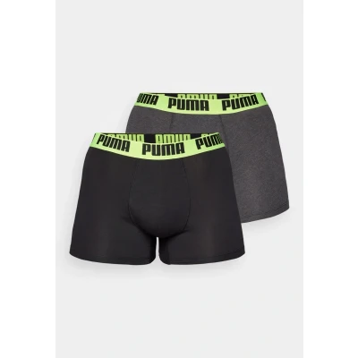 Immagine di PUMA Herren Boxer Boxershorts Shorts Unterhosen Comfort Stretch 8er Pack, Farbe:Schwarz, Größe:L, Artikel: 001 Black/Black
