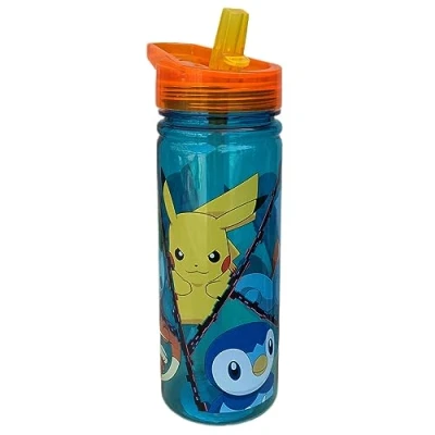 Immagine di CARTOON Borraccia in tritan con beccuccio ripiegabile bottiglia per bambini 580 ml BPA Free