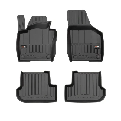 Immagine di FROGUM proLine 3D 3D425262 Set tappetino Gomma anteriore e posteriore 4 nero Su misura