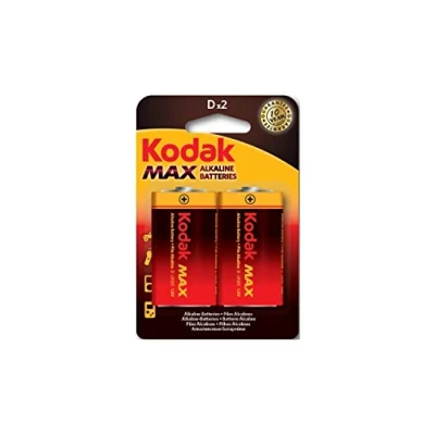 Immagine di Batterie Alcaline D Kodak Max LR20 2 Unità