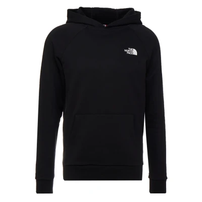 Immagine di The North Face Felpa Cappuccio Raglan Red Box Hd Black/white S uomo