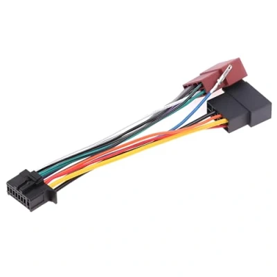 Immagine di Sound Way Fascio Cavi Adattatore Connettore ISO compatibile con Autoradio Pioneer 16 pin 23 x 10 mm prodotte dal 2003