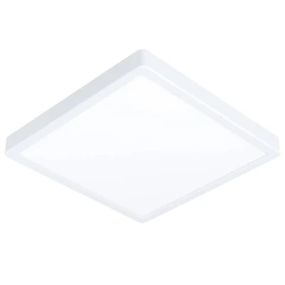 Immagine di Eglo connect.z Smart Home Led lampada da soffitto per bagno Fueva Z in alluminio bianco, L x 28,5 cm, ZigBee, app e controllo vocale, colore della luce regolabile, dimmerabile, IP44