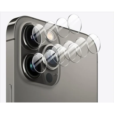 Immagine di GIOPUEY [Super Sottile 4 Pezzi Pellicola Fotocamera Compatibile con iPhone 16 Pro/16 PRO Max, HD Vetro Temperato [Resistente ai Graffi] Protezione per Max