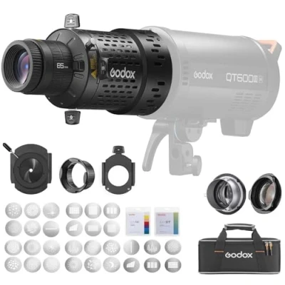 Immagine di GODOX BFP Flash Light Projector, for DP400IIIV DP600IIIV QT400III QT600III SK400II SK400IIV MS300 AD600Pro Strobe and Mount AD300Pro (BFP KIT2)