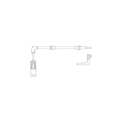 Immagine di DELPHI LZ0171 Kit contatti segnalazione, Usura guarnizione freno