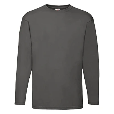 Immagine di Fruit of the Loom Maglia 100% Cotone Uomo (XL) (Grafite Chiaro)