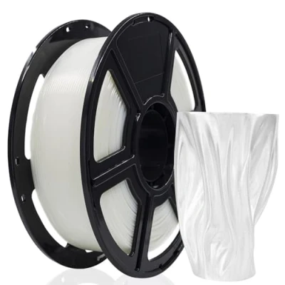 Immagine di FLASHFORGE filamento per stampante 3D, PLA PRO 1,75 mm, bobina da 1 kg, precisione di misurazione +/ 0,02 mm 3D FDM, migliore resistenza e nessun nodo (trasparente)