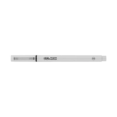 Immagine di Winsor &amp; Newton Fine Liner Nero Set di 5 Neri con Punte 0.1 0.3 0.5 0.8 1.0 mm