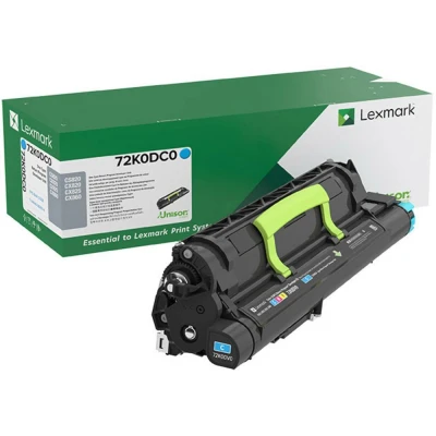 Immagine di Lexmark Cassetta Toner CS820, CS827, CX820, CX825, CX827, CX860, XC6152 Originale Ciano 300000 pagine 72K0DC0