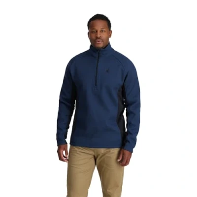 Immagine di Spyder ANDATA 1/2 ZIP GIACCA IN PILE, Uomo, Vera Marina, L