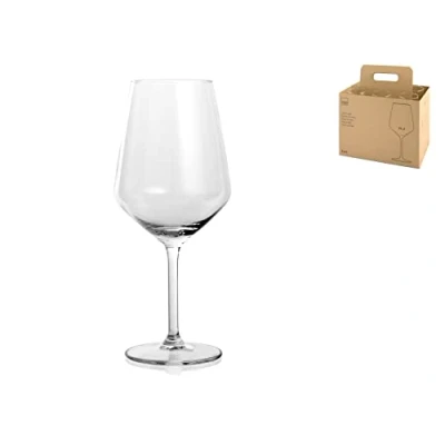 Immagine di H&amp;h set 6 calici aperitif in vetro cl 53