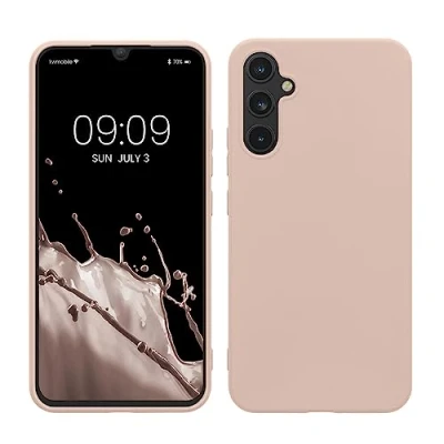Immagine di kwmobile Custodia Compatibile con Samsung Galaxy A34 5G Cover Back Case per Smartphone in Silicone TPU Protezione Gommata coconut swirl