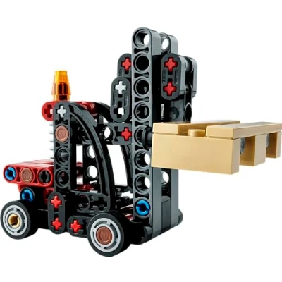 Immagine di Lego Technic Gabelstapler mit Palette 30655