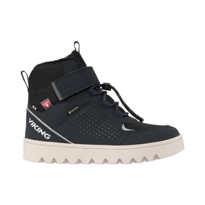 Immagine di Viking Fleek WARM GTX Unisex Stivali da neve per bambini, Taglia: 37, Black/charcoal Tessuto / sintetico