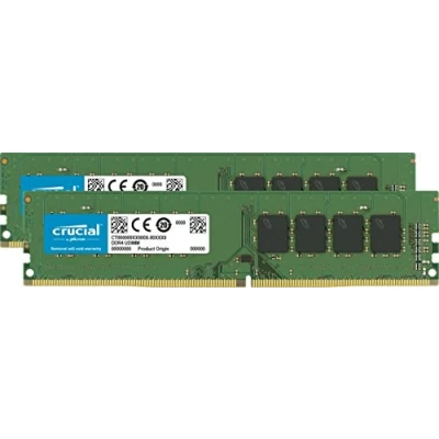 Immagine di Crucial 32GB Kit (16GBx2) DDR4 2133 MT/s (PC4 17000) DR x8 DIMM 288 Pin CT2K16G4DFD8213