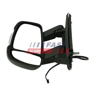 Immagine di Specchietto retrovisore esterno Fast FT88283 Dx nero per regolazione elettrica specchio, convesso FIAT: Grande Punto Hatchback, Evo Hatchback