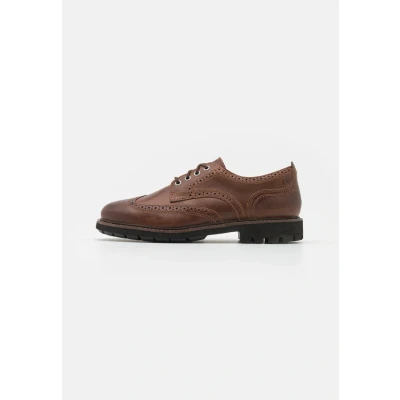 Immagine di Clarks Batcombe FAR Stringate eleganti, Uomo, Taglia: 42.5, Dark tan lea Pelle