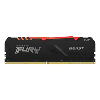 Immagine di Kingston FURY Beast RGB 32GB 2666MT/s DDR4 CL16 Memoria Gaming Kit per Computer Fissi Modulo Singolo KF426C16BBA/32