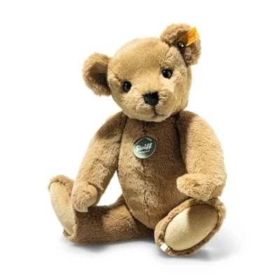 Immagine di Steiff Lio orsacchiotto marrone, 35 cm, Teddies for Tomorrow, di peluche, morbido peluche per giocare e coccole, lavabile in lavatrice