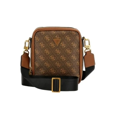 Immagine di Guess Vezzola Smart ZIP Around Borsa a tracolla, Taglia: One Size, Mehrfarbig braun