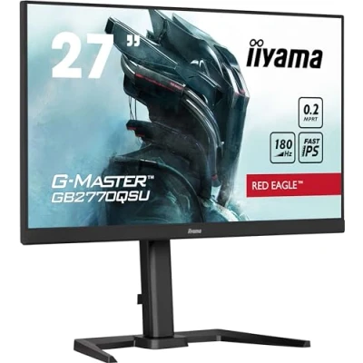Immagine di Iiyama G MASTER Red Eagle GB2770QSU B6 Monitor da gioco ERP E (A G) 68.6 cm (27 pollici) 2560 x 1440 Pixel 16:9 0.2 ms HDMI ™, DisplayPort, Cuffie (jack