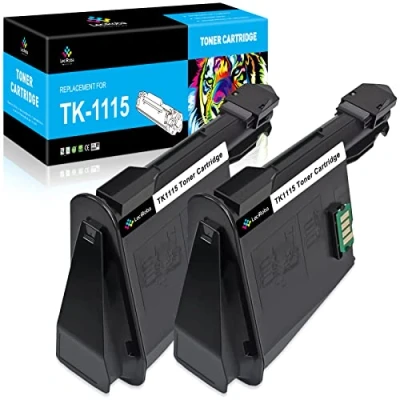 Immagine di LeciRoba TK 1115 Toner per Kyocera TK1115 FS1041 FS1220MFP FS1320MFP FS 1041 1220MFP 1320MFP 1220 MFP 1320 (2 nero, confezione da 2)