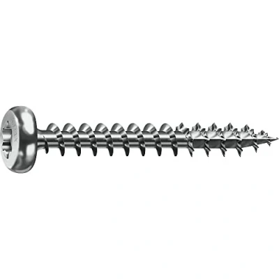 Immagine di SPAX, A9J, Vite universale, testa semi rotonda, T STAR plus, 4 Cut, filettatura piena, 200 pezzi, 3,0 x 12 mm, Zincato lucido