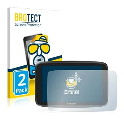 Immagine di brotect Pellicola Protettiva Opaca per TomTom GO Camper/GO Essential (6&#039;&#039;) Anti Riflesso (2 Pezzi)