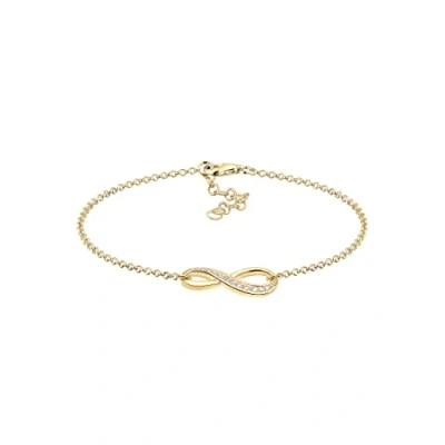 Immagine di Elli Bracciale Donne Simbolo dell&#039;infinito con Cristalli di Zirconia in Argento Sterlino 925